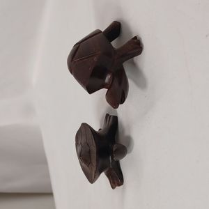 Ironwood Turtle and Tortoise Carvings Home Decor